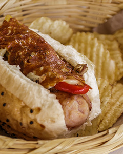 Hot-Dog 3 Quesos
